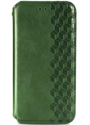Чохол-книжка для смартфона rubic leather for samsung galaxy a05 green