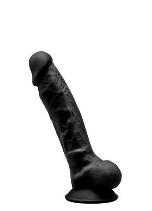 Фаллоимитатор silexd johnny black (model 1 size 7in) (мятая упаковка!!!)