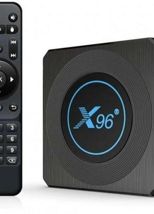 Тв-приставка smart tv x96 x4 2/16gb black (код товару: 30215)