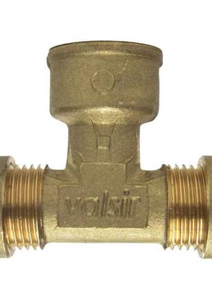Тройник ø 16х1/2" с внутренней резьбой valsir 2.25