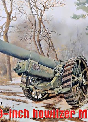 Roden 813 bl 8-inch howitzer mk.vi гаубица первая мировая сборная пластиковая модель в масштабе 1:35