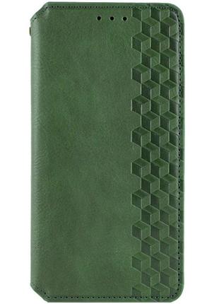 Чохол-книжка для смартфона rubic leather for samsung galaxy a25 green