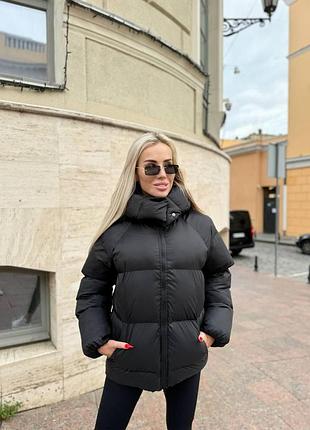 Женский зимняя куртка на пуху