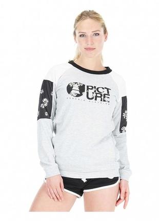 Світшот picture organic blair для жінок light grey (s)