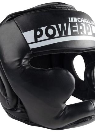 Боксерський шолом тренувальний powerplay 3048 чорно-білий m