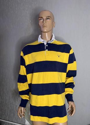 Кофта поло большого размера батал grant, xxxl