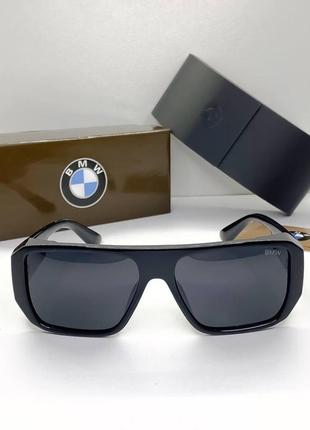Чоловічі сонцезахисні окуляри bmw (0821) polaroid глянцеві4 фото