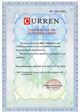 Мужские часы curren rodos