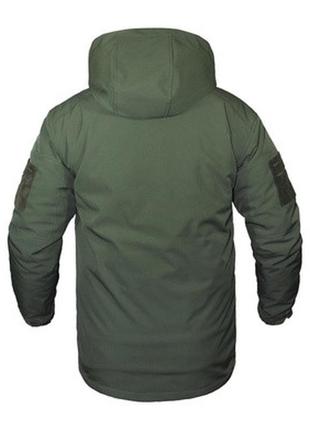 Куртка зимняя vik-tailor softshell olive 605 фото