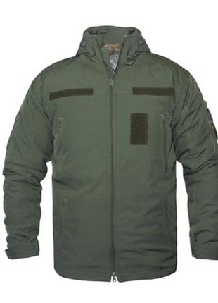 Куртка зимняя vik-tailor softshell olive 603 фото