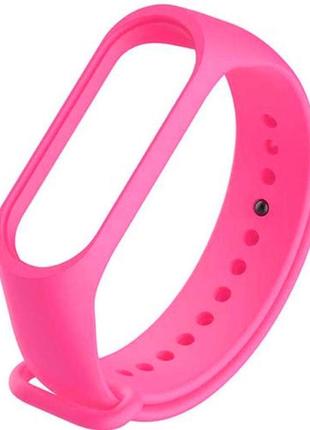 Ремінець на xiaomi mi band 4 рожевий