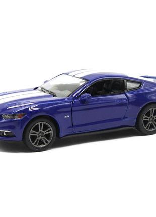 Машинка kinsmart "ford mustang gt" (синяя)