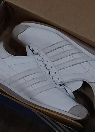 Винтажные белые кроссовки adidas евро 41 4+