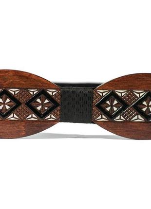 Деревянная галстук-бабочка gofin wood 11х4 см деревяный cl0083526