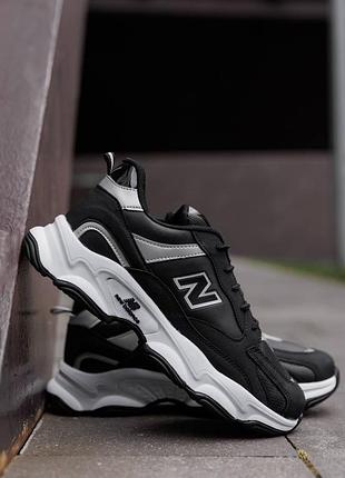 Чоловічі кросівки n*w b*lance tx black white