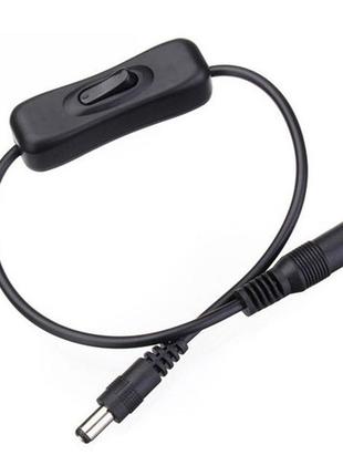 Выключатель питания 12в для светодиодных лент 5.5x2.1мм мама-папа, xh-304 dd