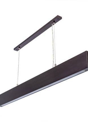 Подвесной линейный светильник венге avaton 1501/1 forest-36w 4000k 120см бук