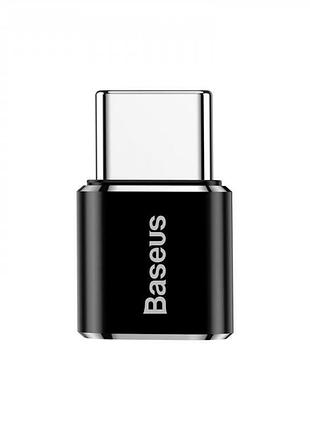 Перехідник otg baseus micro usb to type-c