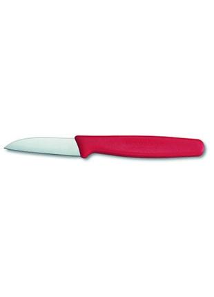 Нож кухонный victorinox standart формовочный 6 см, красный ll1 фото