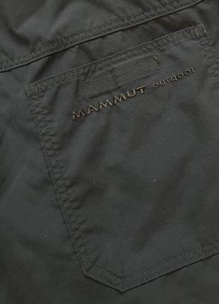 Треккинговые брюки mammut outdoor оригинал на мембране в идеальном состоянии насыщенного серого цвета8 фото
