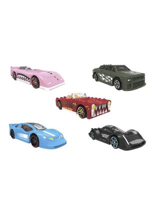 Набор металлических машинок 5 шт crazy cars комбинированные playtive