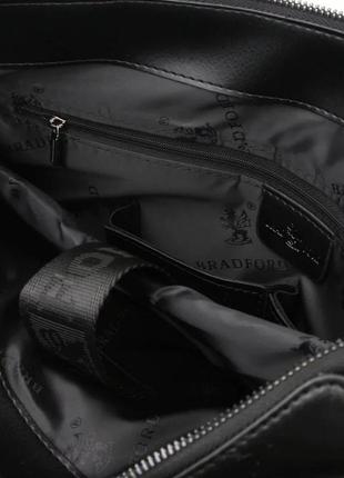 Сумка деловая bradford 8645-5 черный