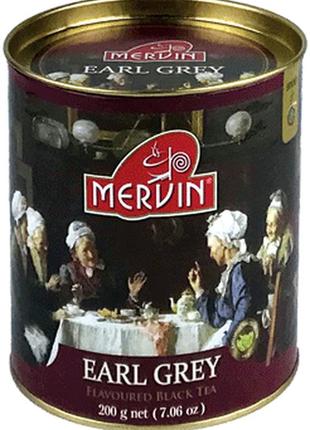 Чай чорний мервін, mervin "бергамот" 200г