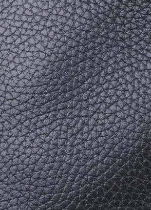 Удобная сумка-бананка унисекс из натуральной кожи shvigel 22824 черная