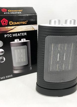 Дуйка domotec ms-5905 ceramic, тепловентилятор, обогреватель электрический, дуйчик обогреватель