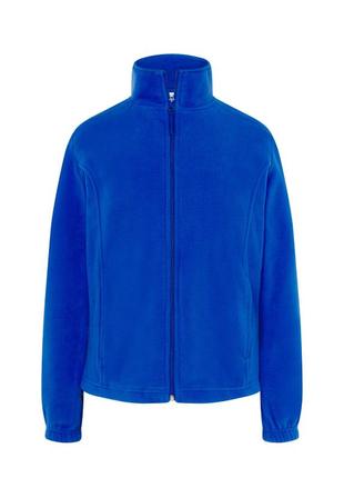 Флисовый свитер jhk polar fleece lady, женский батник, куртка, без капюшона, синий, размер xxl