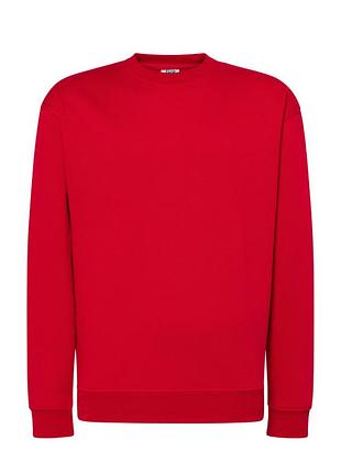Свитшот jhk, sweatshirt, толстовка унисекс, женский, мужской, реглан, красный, размер xl