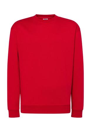 Свитшот jhk, sweatshirt, толстовка унисекс, женский, мужской, реглан, красный, размер xs