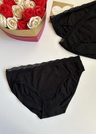 Новые хлопковые трусики 💙💛 сток