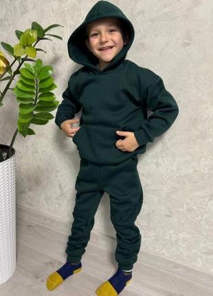 Теплий дитячий костюм на флісі ❗ найнижча ціна в інтернеті