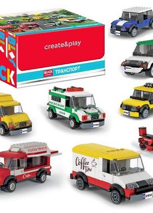 Конструктор мопед доставка 78 дет. кон3506