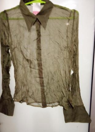 Блузка жіноча з люрексом ✨ шифон