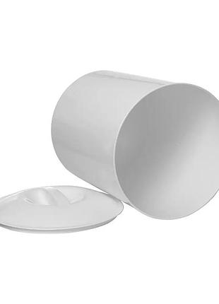 Пластиковая корзина для мусора и бумаги с крышкой 10 л