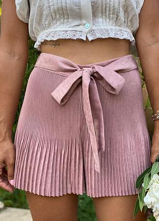 Шорти юбка zara жіноча s 36