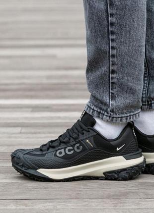 Водонепроницаемые кроссовки nike acg mountain fly gore-tex 
black beige