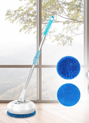 Аккумуляторная швабра wireless cleaner для уборки дома с регулируемой ручкой