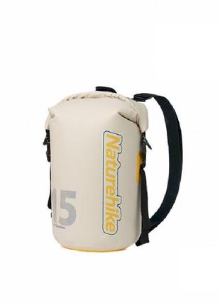 Водонепроникний чохол naturehike cnk2300bs017, 15 л, білий