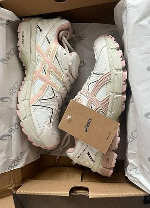 Женские кожаные кроссовки asics gel lyte iii metallic womens mid blue mid blue white pink