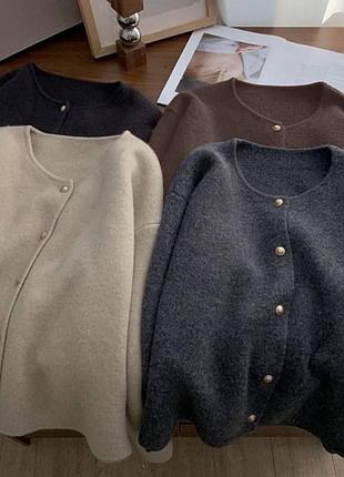 Кардиган ангора теплий