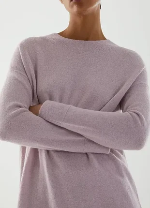 Свитер cos 100% шерсть альпака нюанс торг