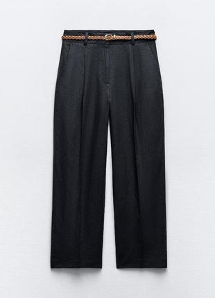 Штани льон zara