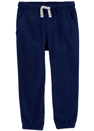 Carters флисовые спортивные штаны для мальчика blue new джоггерсы поддева