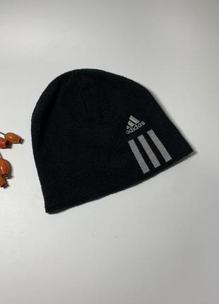 Спортивна оригінальна шапка adidas чорна чоловіча н4926 виміри на фото