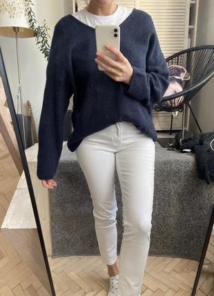 Свитер мягкий оверсайз альпака, вискоза l-xl