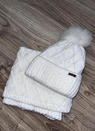 Шапка і снуд зима