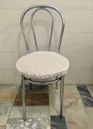 Натяжной чехол только на сидение стула для защиты обивки | индивидуальный пошив